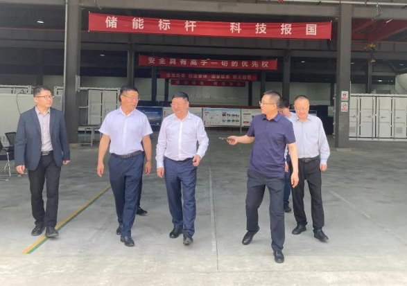 辽宁省朝阳市委常委、副市长樊功成调研天府储能