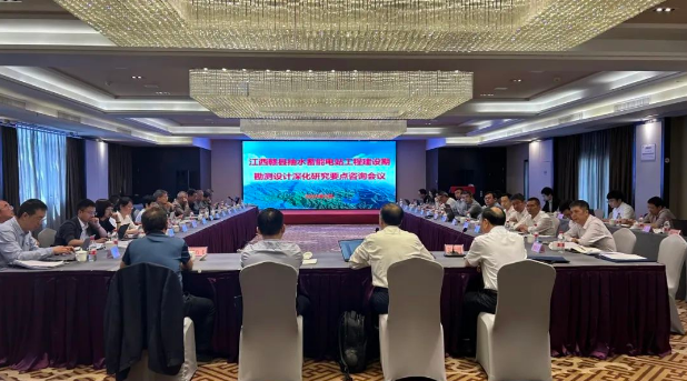江西赣县抽水蓄能电站工程建设期勘测设计深化要点咨询会议顺利召开
