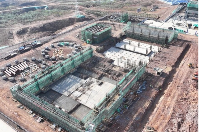 大唐中宁100MW/400MWh压缩空气储能项目提速建设中