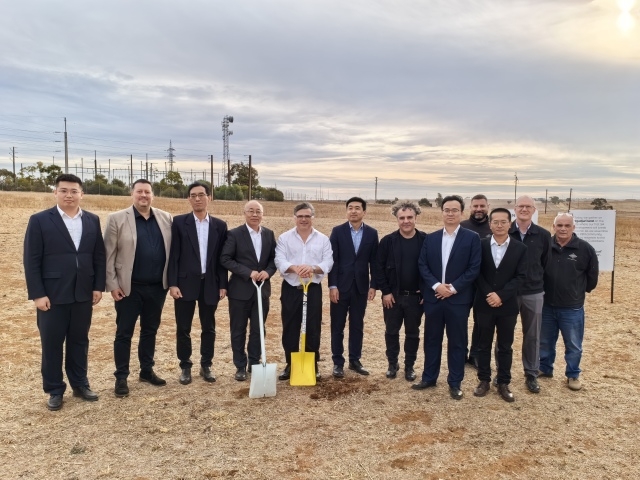 中国能建山西电建总承包建设的澳大利亚储能EPC项目正式开工