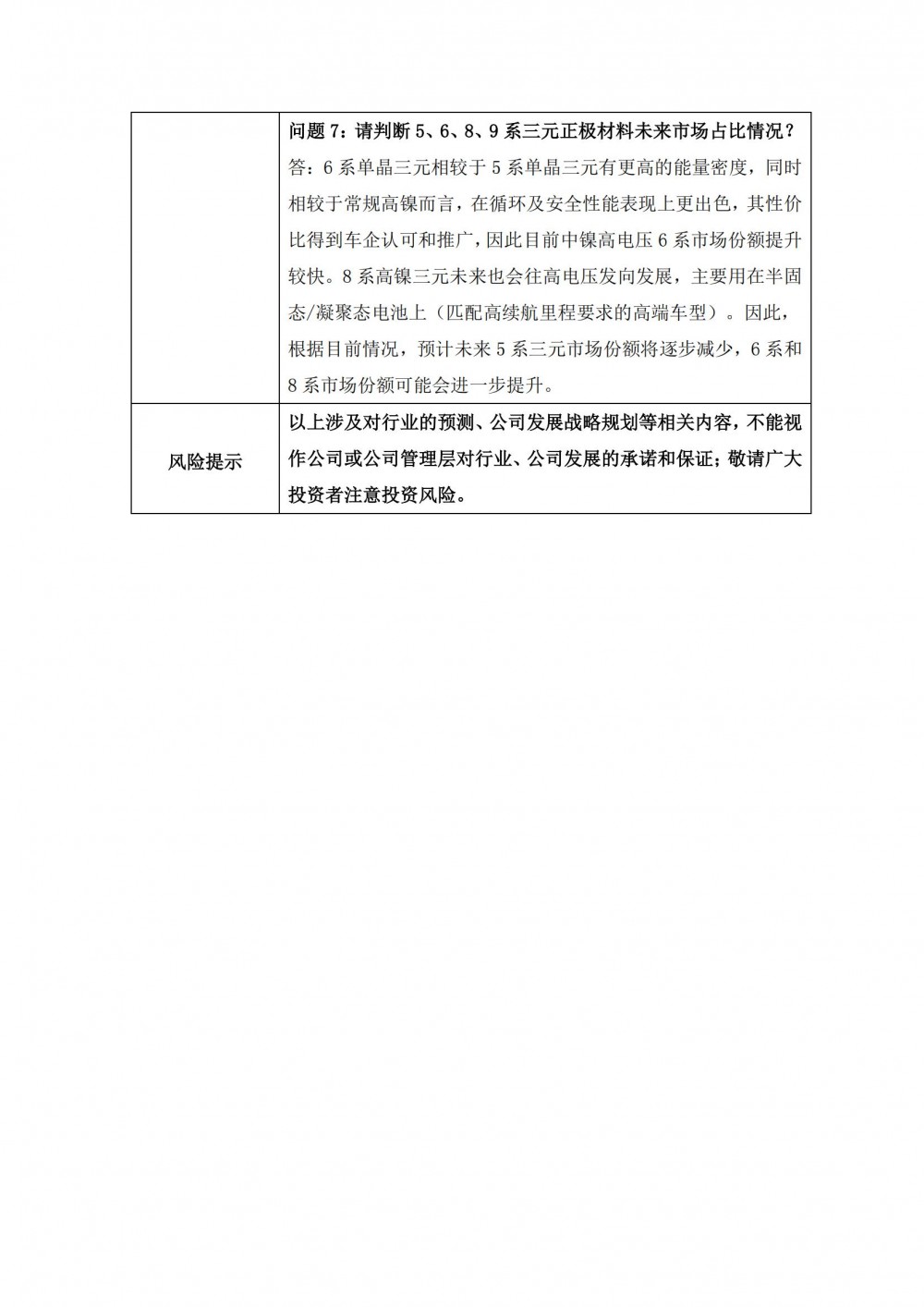 振华新材：现有4万吨/年的钠离子电池正极材料、钴酸锂等产能