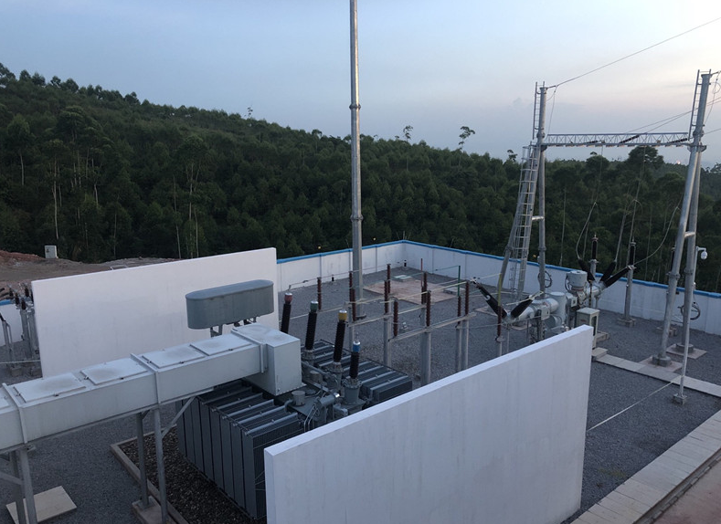 大唐湖北50MW/100MWh钠离子储能项目升压站成功受电