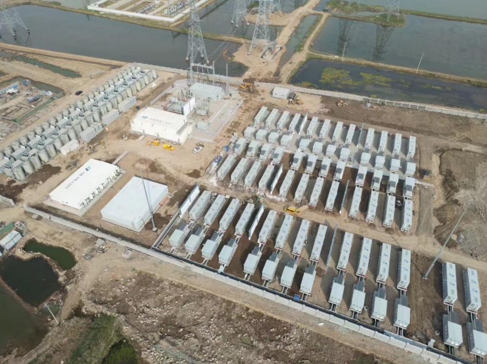 江苏华电灌云200MW/400MWh储能项目倒送电一次成功