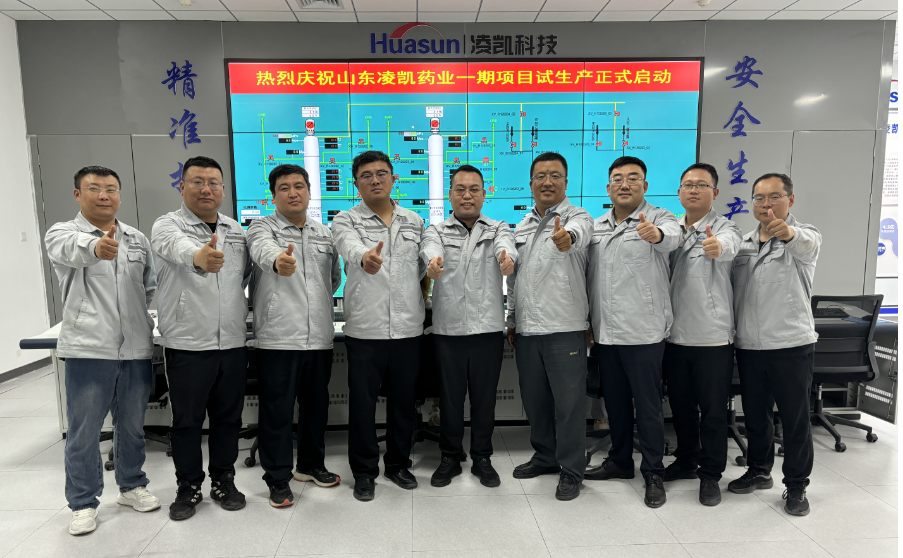 山东凌凯一期双氟锂盐生产线开启试生产