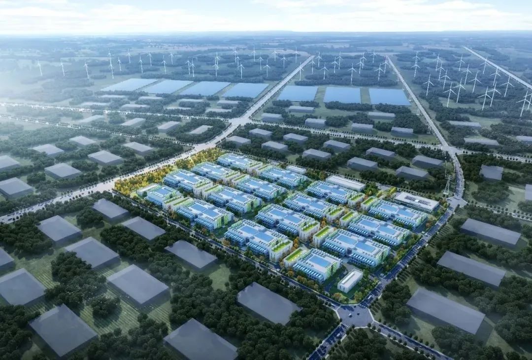 中国能建签约国内单体容量最大的算力基地源网荷储一体化项目