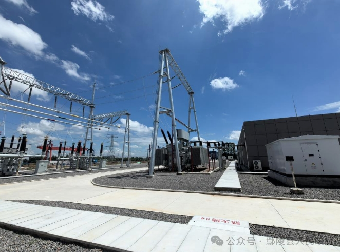 河南许昌450MW/600MWh集中式储能电站（一期）并网投运