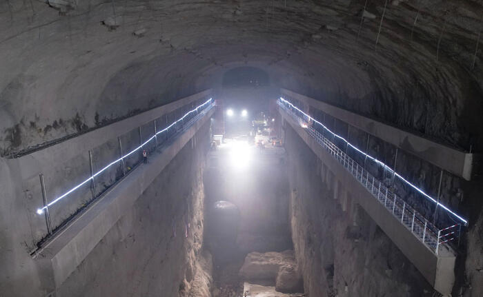 山西垣曲抽水蓄能电站地下厂房工作面移交