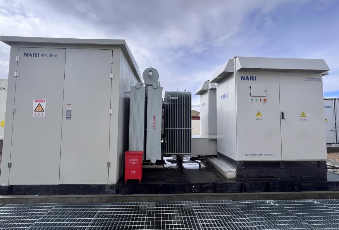 西藏安多构网型离网储能项目并网投运