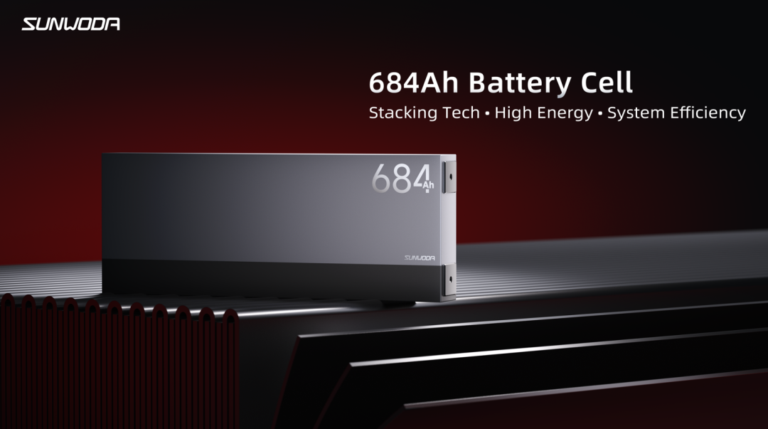 欣旺达全球首发684Ah &amp; 588Ah储能电芯