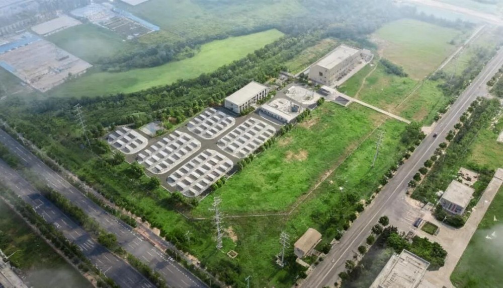 晶科科技安徽肥东100MW/200MWh储能项目并网