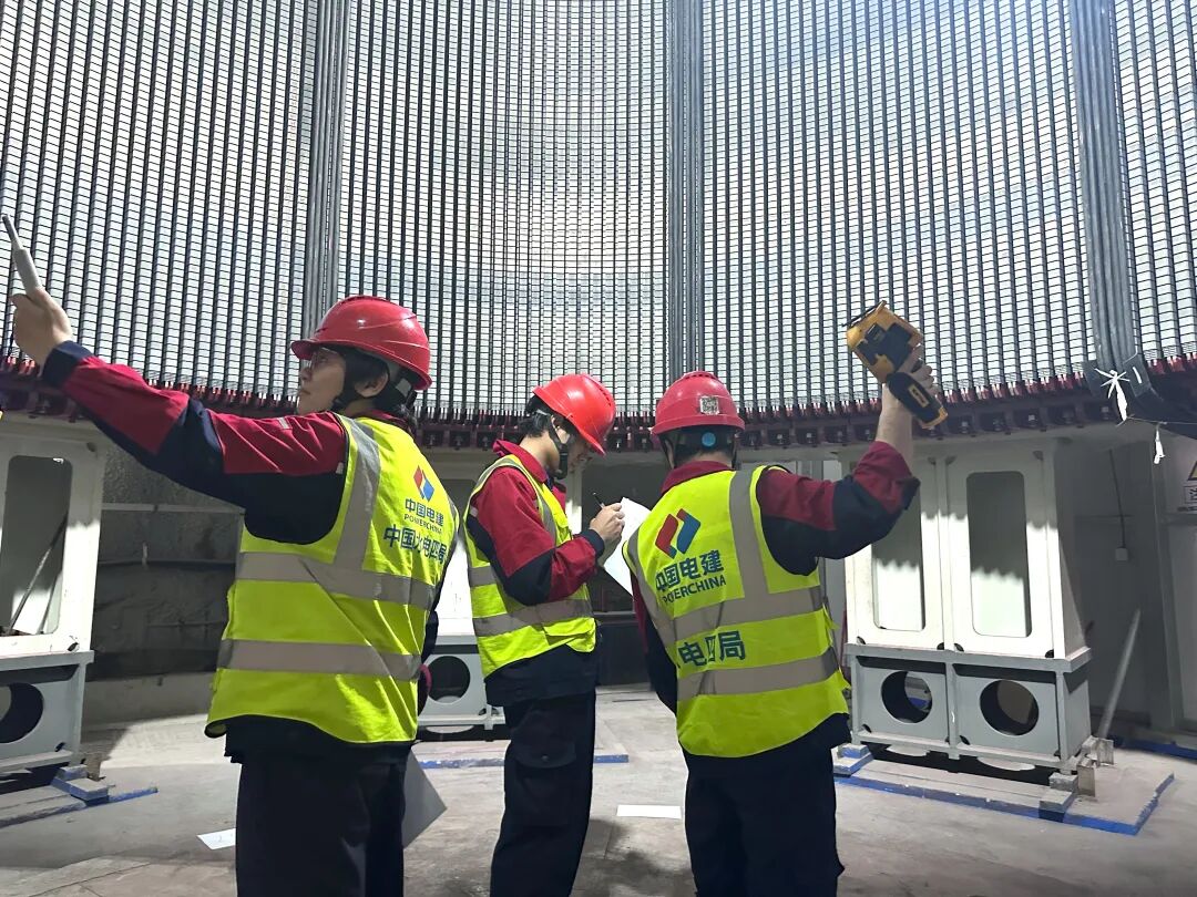 河北尚义抽水蓄能电站最后一台机组定子铁心磁化试验圆满完成