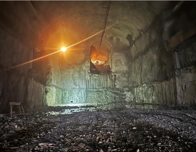 福建木兰抽蓄项目部主厂房第Ⅳ层开挖完成