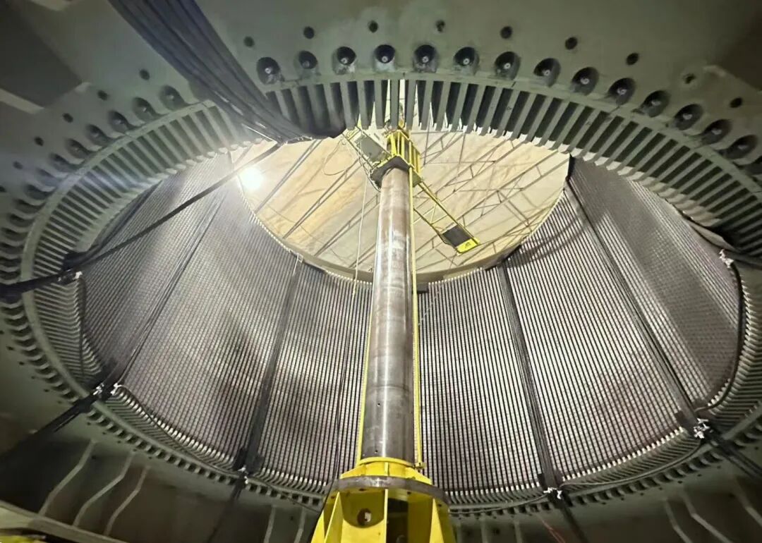 广东肇庆抽水蓄能电站4号机组定子磁化试验顺利通过