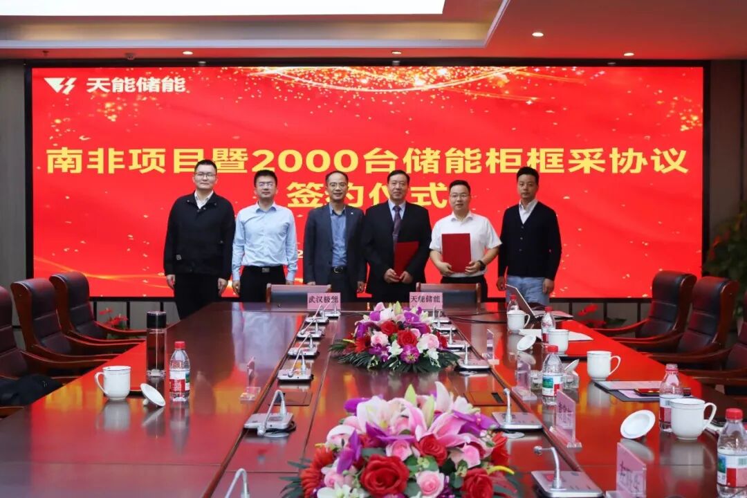 5年！南非！天能储能签订海外长单
