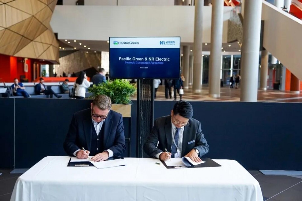 南瑞继保与Pacific Green集团达成全球战略合作，共拓澳大利亚及全球构网