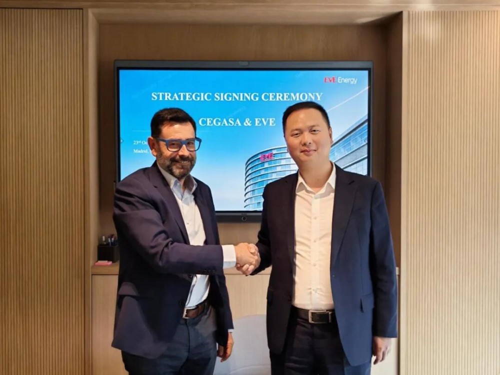 1GWh！亿纬锂能与CEGASA达成战略合作，共拓欧洲储能新篇章